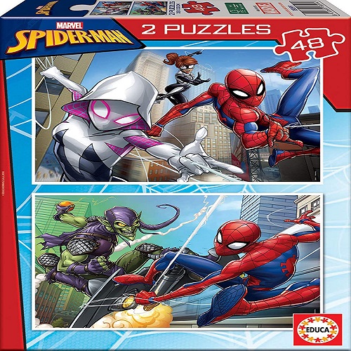 Spider-Man Puzzle 2X48