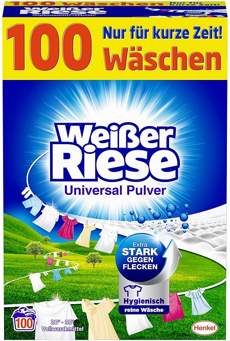 Weißer Riese Universal Pulver -100 Waschladungen