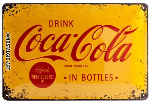 Coca-Cola Blechschild im Angebot