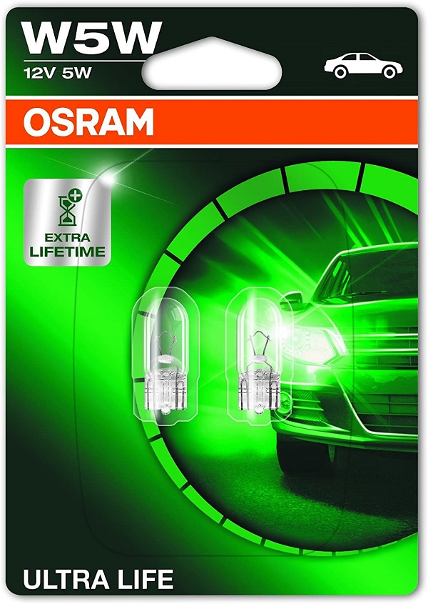 Osram ULTRA LIFE W5W Halogen, Kennzeichen-Positionslicht