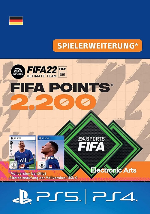 FIFA 22 Ultimate Team – 2200 FIFA Points
