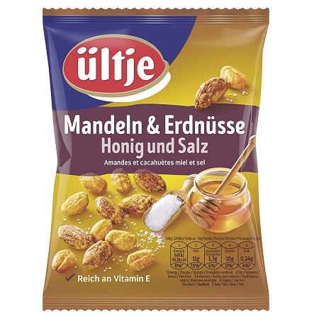 33% Rabatt – ültje Mandeln & Erdnüsse mit Honig und Salz