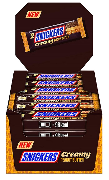 Snickers Creamy Peanut Butter -24 Riegel