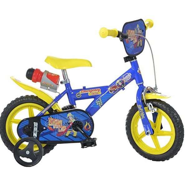Preisvergleich – Dino Kinderfahrrad Feuerwehr Sam – 12 Zoll Fahrrad