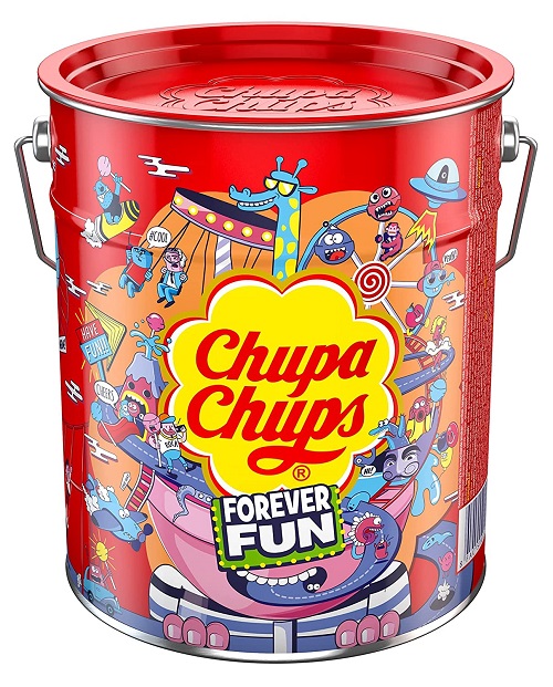 Chupa Chups – Lollipop Eimer -150 Lutscher 14,39€ (statt 17,99€)