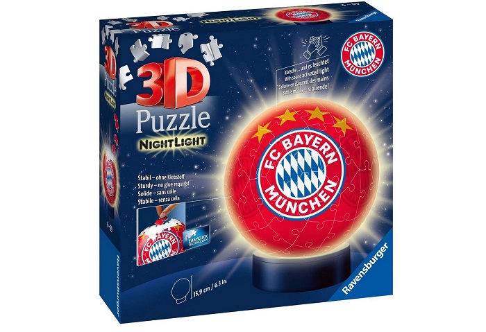 Ravensburger 3D Puzzle – FC Bayern München 11,99€ (statt 19,98€)