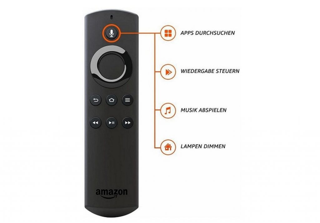 Amazon Fire TV Stick mit Alexa Sprachfernbedienung 