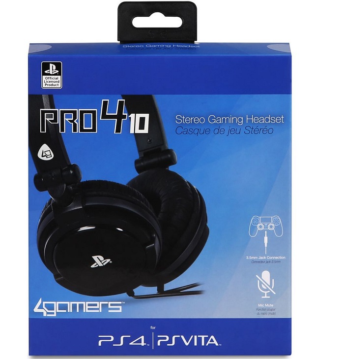 PS4 Gaming Headset PRO4-10 Dual Format (PS4/PS Vita) 16,91€ (statt 22,89€)