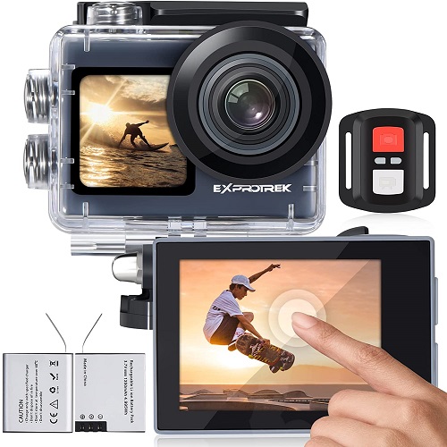 Exprotrek Action Kamera 4K – 54,99€ (statt 109,99€)