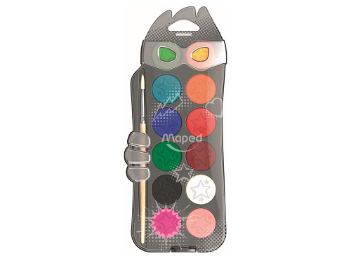 Maped M811520 – Wasserfarbkasten Color Peps in Kunststoffbox – 3,79€