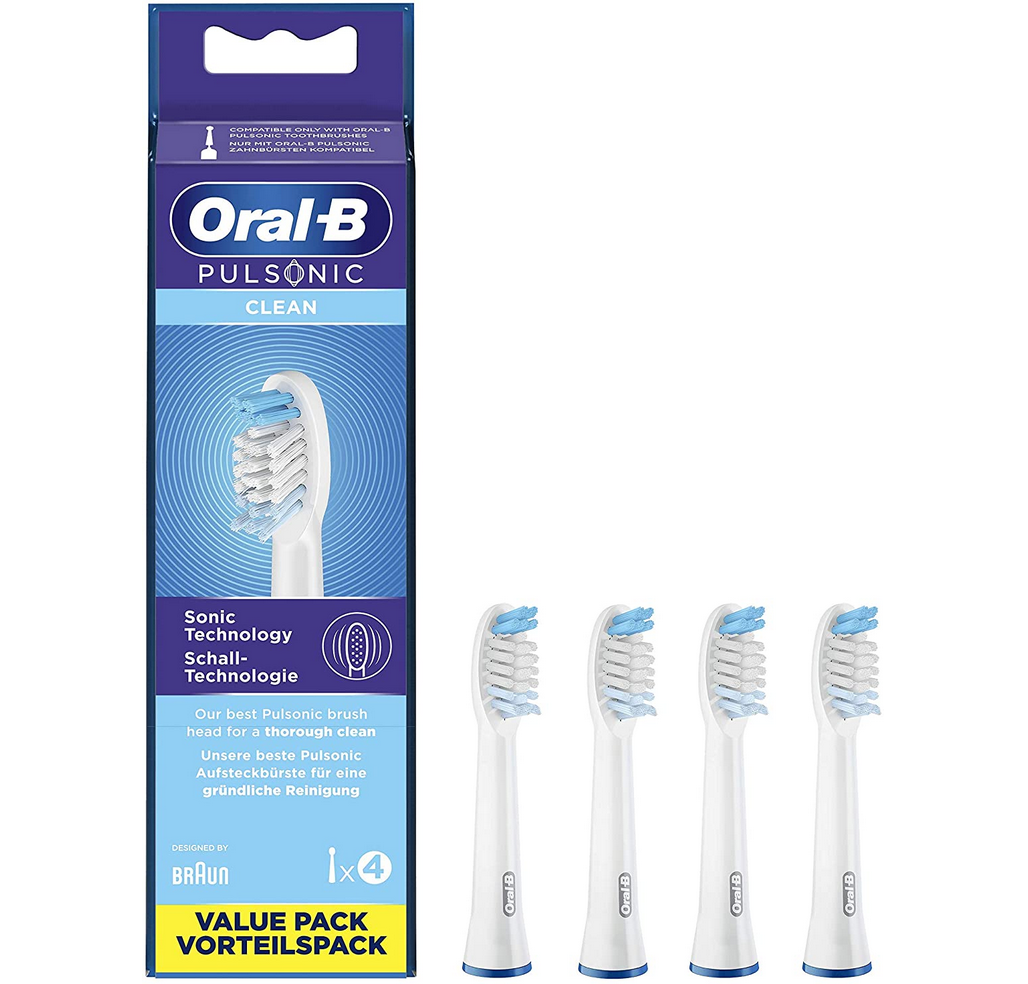Oral-B Pulsonic 4x Aufsteckbürsten f. Schallzahnbürste 8,79€ statt 13,74€