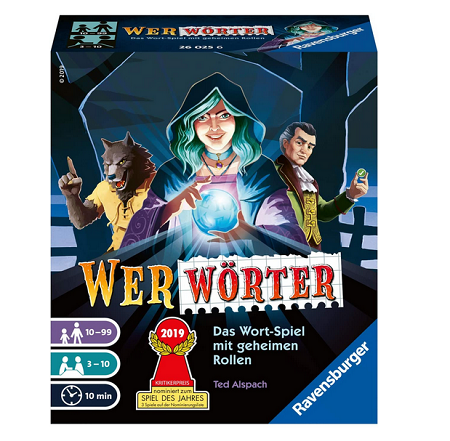 Ravensburger 26025 Wer Wörter  – Wort-Ratespiel – 3,74€ (statt 10,78€)