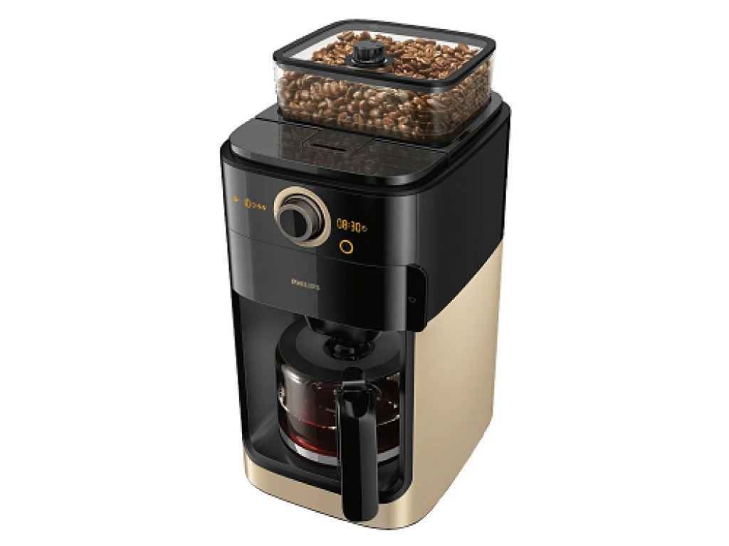 PHILIPS Kaffeemaschine Grind Brew HD7768 90