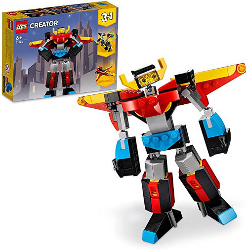 LEGO 31124 Creator 3-in-1 Super-Mech Roboter – 7,99€ (statt 9,99€)