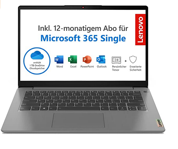 Lenovo IdeaPad 3i Laptop 35,6 cm – 199€ statt 269€