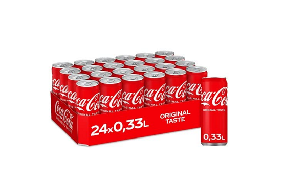 Coca-Cola Classic –  EINWEG Dose (24 x 330 ml) – 11,49€ Prime + Pfand