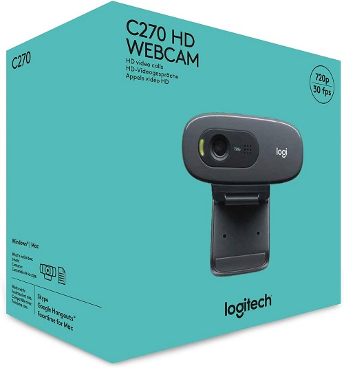 Logitech C270 Webcam HD 720p – 13,99€ statt 20,98€￼