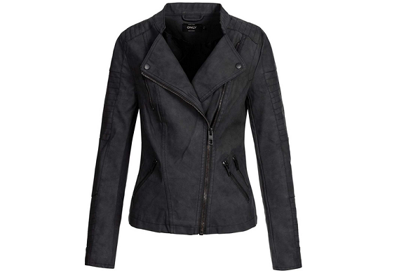 ONLY Damen Jacke in Leder-Look – 14,99€ statt 30,94€