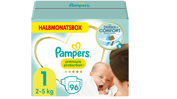 Pampers Babywindeln Größe 1 – 13,12€ Sparabo statt 20,90€
