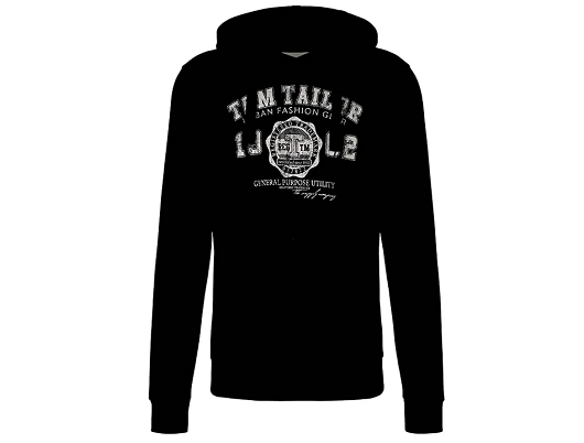 TOM TAILOR Herren Hoodie Sweatshirt mit Logoprint – 10,99€ (statt 18,98€￼)