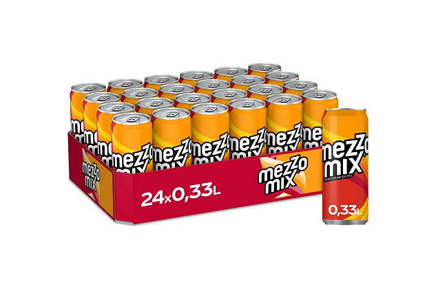 Mezzo Mix – EINWEG Dosen (24 x 330 ml) – 12,10€ statt 18€