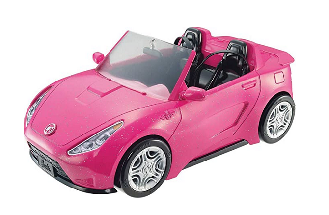 Barbie DVX59 - Cabrio Fahrzeug in pink