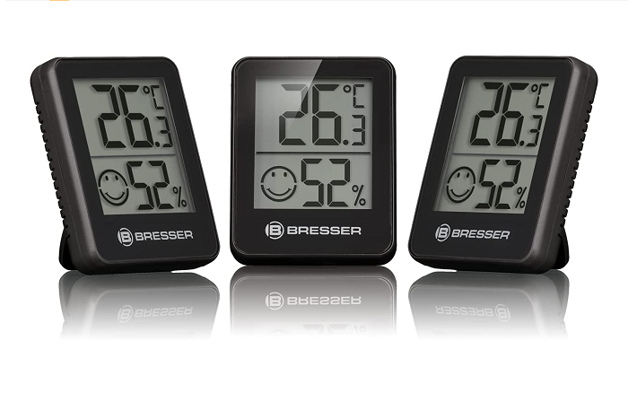3x Bresser Thermometer/Hygrometer – 9€ statt 14,99€