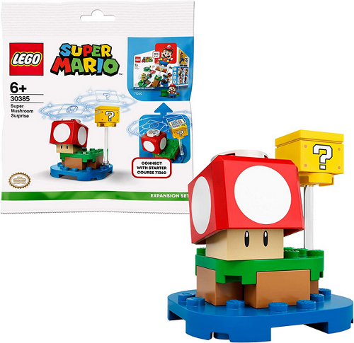 LEGO 30385 Super Mario Erweiterungsset Super Pilz Überraschung – 3,16€ statt 5€